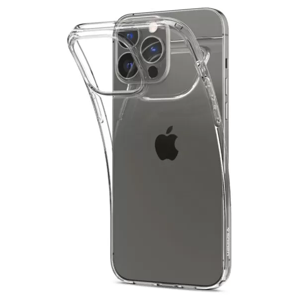 iPhone 13 Pro Max Case - Spigen Liquid Crystal Cover - Clear - Image 3