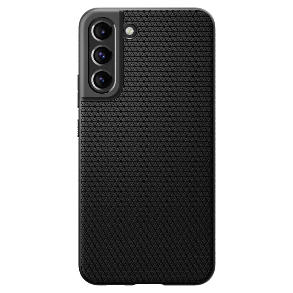 New Samsung Galaxy S22+ 5G Spigen Liquid Air Black Back Cover Cell Phone Case