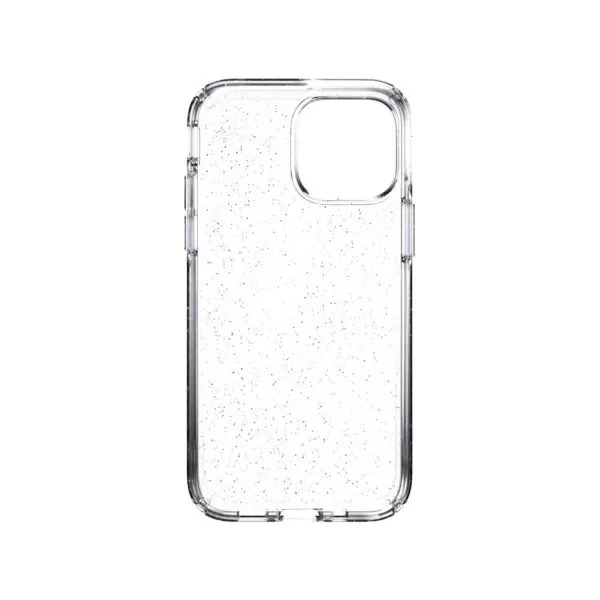 Clear Speck Presidio Perfect Clear Glitter Cell Phone Case for the iPhone 13 mini