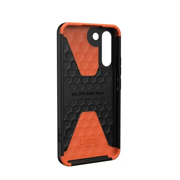 Black UAG Civilian Cell Phone Cover for the Samsung Galaxy S22+