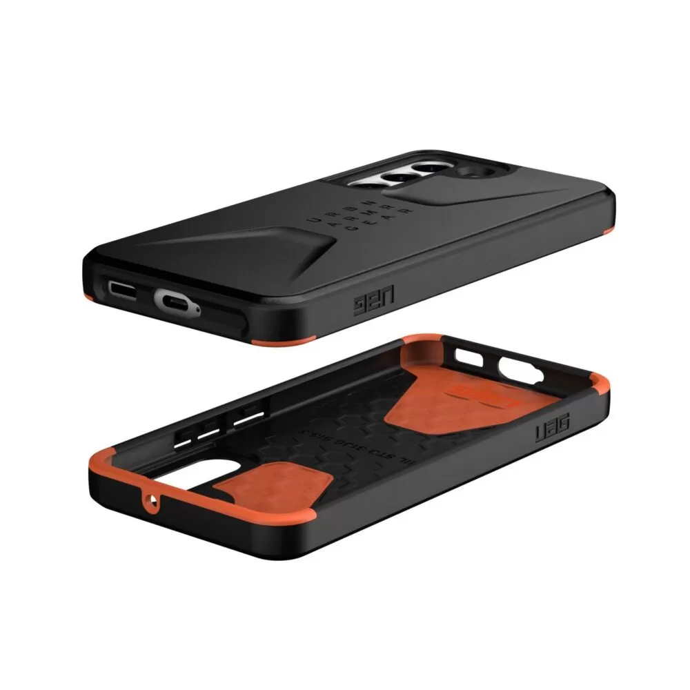 Samsung Galaxy S22 Black UAG Civilian Cell Phone Case