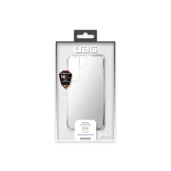 Ice UAG Plyo Cell Phone Cover for the Samsung Galaxy S22 5G