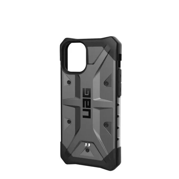 UAG Pathfinder Cell Phone Case for the Apple iPhone 12 mini Silver