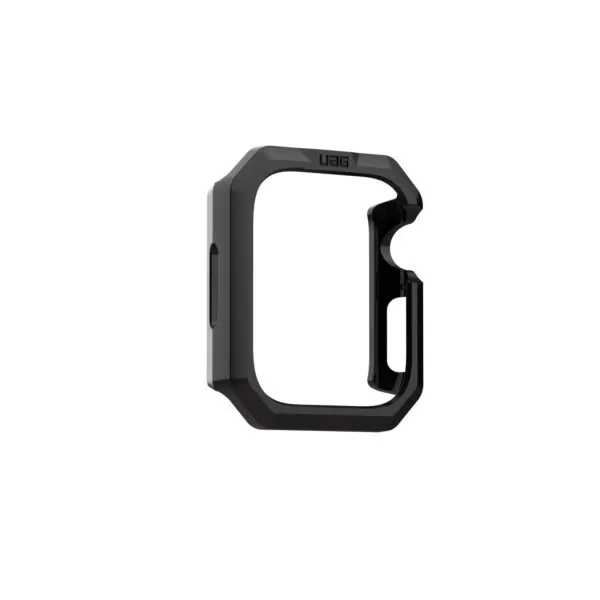 Apple Watch 7 / 8 / 9 45mm Case - UAG Scout PC Watch Cover - Black - Image 2